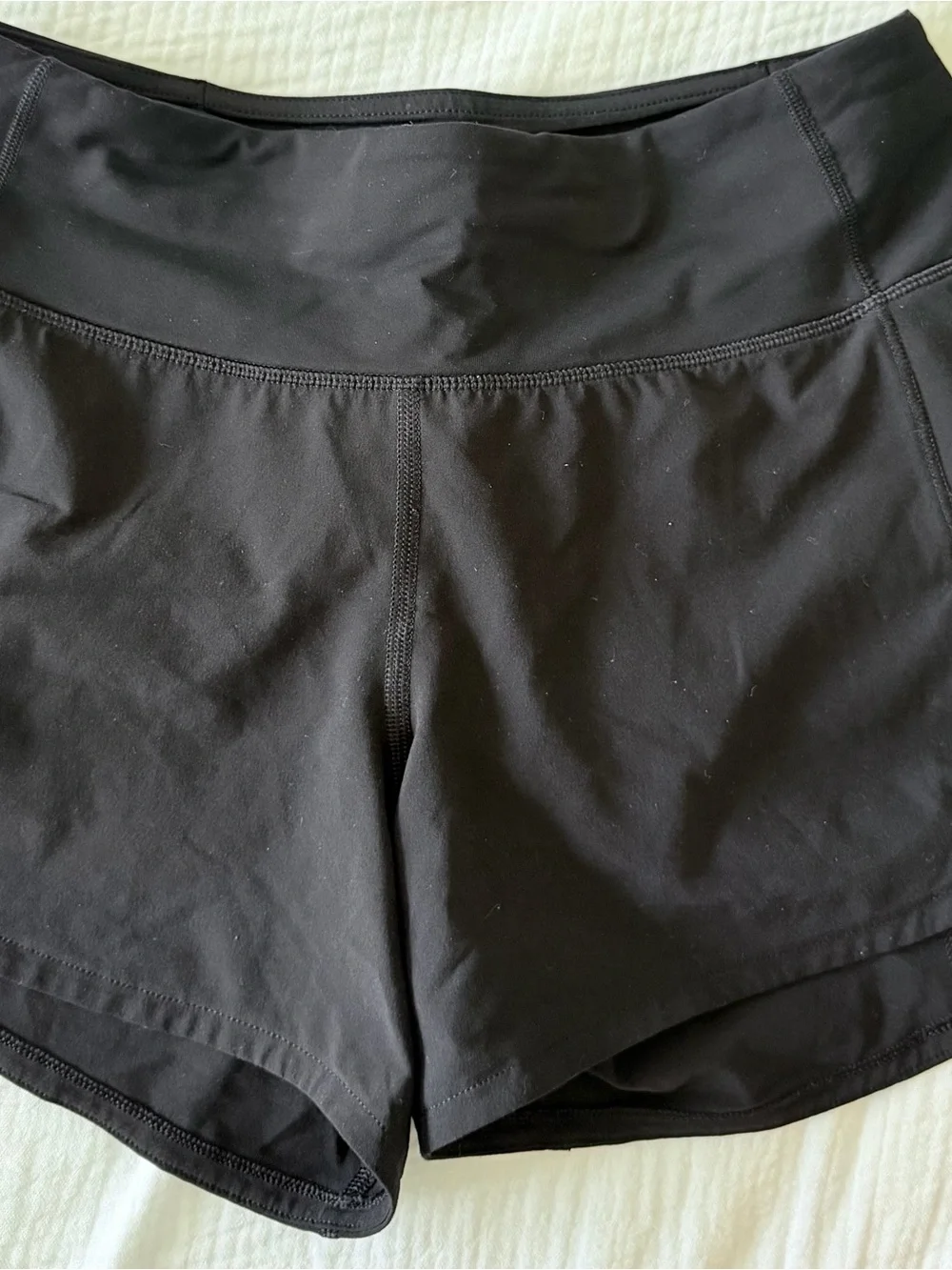 lululemon athletica Black High-Rise Athletic Shorts
